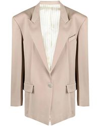 The Attico - Glen Oversized Single-breasted Blazer - Lyst