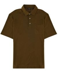 ZEGNA - Regular Fit Polo Shirt - Lyst