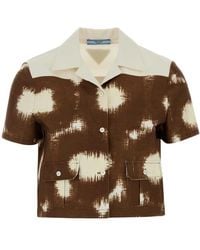 Prada - Regular Printed Shirt - Lyst