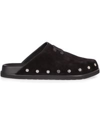 Celine - Pitea Suede Mules - Lyst