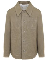 Ami Paris - Worker Buttoned Cotton Jacket - Lyst