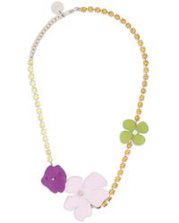 Marni - Tone Two-Tone Rhinestone Bijoux - Lyst