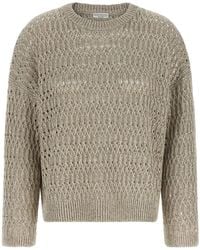 Brunello Cucinelli - Linen Cardigan Clothing - Lyst
