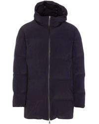 Herno - New Impact Long Down Jacket With Hood - Lyst