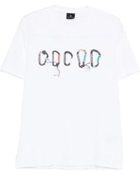 Paul Smith - Ps Paul Smith Carabiner Organic Cotton T-Shirt - Lyst