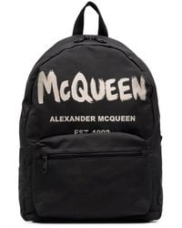 McQueen - Canvas Metropolitan Backpack - Lyst