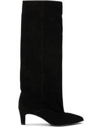 Strategia - Suede Leather Boots Ankle - Lyst