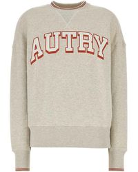 Autry - Melange Light Cotton Main Wom Sweatshirt - Lyst