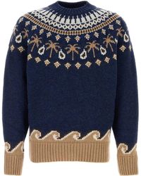 Alanui - Embroidered Wool Sweet Winter Sweater - Lyst
