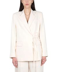 MSGM - Viscose Blazer - Lyst