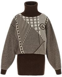 MM6 by Maison Margiela - 'Numeric Signature Mm6' Reversible Dress - Lyst