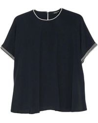 Fabiana Filippi - Silk Blend Top - Lyst