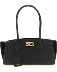 Ferragamo - 'Studio Soft East West (M) Shoulder Bag - Lyst