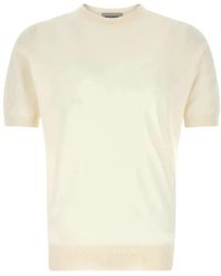 John Smedley - Kempton Cotton T-Shirt - Lyst