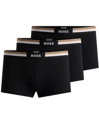 BOSS - 3-Pack Boxer Con Logo - Lyst