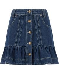FARM Rio - Cotton Long Skirt - Lyst