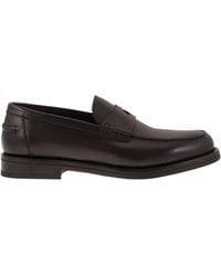 Doucal's - Leather Penny Loafer - Lyst