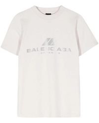 Balenciaga - Activewear Fitted T-Shirt - Lyst