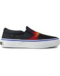 Marcelo Burlon - Icon Wings Logo Slip-On Sneakers - Lyst