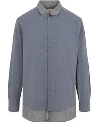 Maison Margiela - Check Double Shirt - Lyst