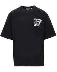 Off-White c/o Virgil Abloh - City Nature Cotton T-Shirt - Lyst