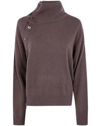Seventy - Wool Cashmere Blend Turtle Neck Sweater - Lyst