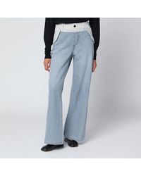 Sacai - Light Two-Tone Jeans - Lyst