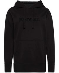 JW Anderson - Logo Embroidery Hoodie - Lyst