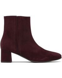 MARETTO® - Bordeaux Rubber Ankle Boots - Lyst