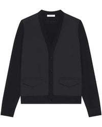 Givenchy - V-Neck Pockets Cardigan - Lyst