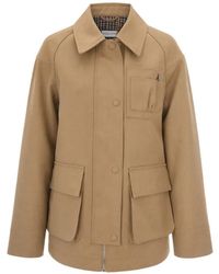 Patrizia Pepe - Jacket With Zip And Multiple Pockets - Lyst