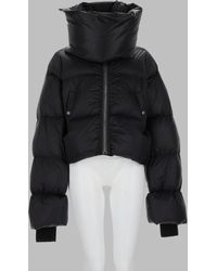Rick Owens - Piumino "Funnel Neck" - Lyst
