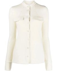 Jil Sander - Dark Cashmere Intarsia Turtleneck Sweater - Lyst