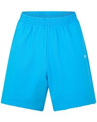 Balenciaga - Political Campaign Logo Shorts - Lyst