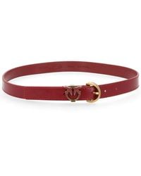 Pinko - Hz Rc Polyurethane Polyester Viscose Belt - Lyst