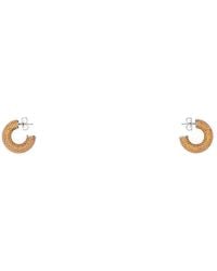 AMINA MUADDI - Embellished Metal Mini Cameron Earrings - Lyst