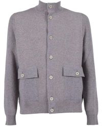 Lardini - Wool Polyamide Coat - Lyst