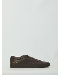 Common Projects - Achilles Grained Leather Low-Top Sneakers - Lyst