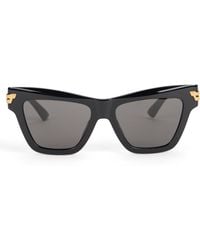 Bottega Veneta - Sunglasses With Cat-Eye Frame - Lyst