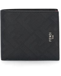Fendi - Logo Monogram Wallet - Lyst
