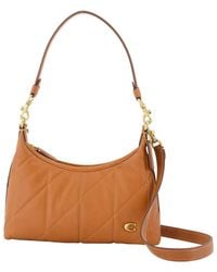 COACH - Quilted Leather Shoulder Bag - Lyst