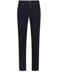 Kiton - Indaco Cotton Jeans - Lyst