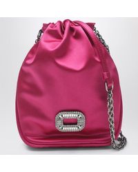 Roger Vivier - Nano Pilgrim Bucket Bag - Lyst