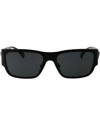 Versace - Matte Metal Sunglasses - Lyst