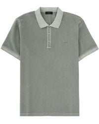 Fay - Polo With Logo - Lyst