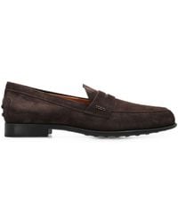 Tod's - Leather Loafers - Lyst