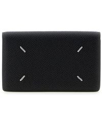 Maison Margiela - Cardholder Four Stitches Leather Wallets & Purses - Lyst