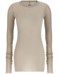 Rick Owens - 'Rib Ls T' T-Shirt - Lyst
