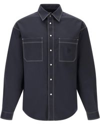 Fendi - 'Ff Selleria' Logo Shirt - Lyst