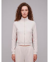 Gucci - Ribbed Zip-Up Sweatshirt - Lyst